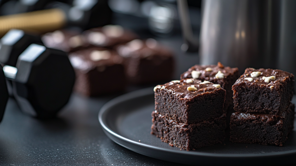 Protein brownies for fitness